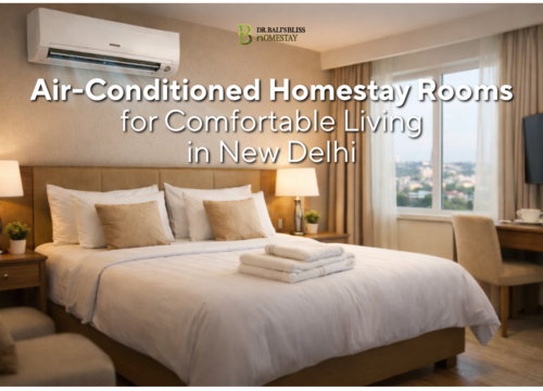 Air Conditioned Homestay Rooms for Comfortable Living in New Delhi