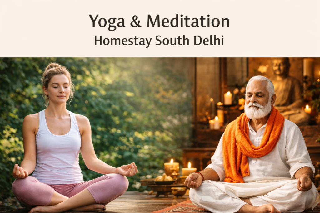 Yoga and Meditation Homestay South Delhi: Not Just a Stay, Something Else Entirely